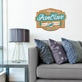 thumbnail image 2 of YouTheFan NFL 17” x 12.5” Fan Cave Sign, 2 of 5