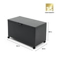 thumbnail image 8 of Mirador 175 Gal. Aluminum Wheeled Storage Box, 8 of 9