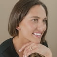 thumbnail image 7 of Lab Created Diamond Earrings in 14K Gold, 7 of 7