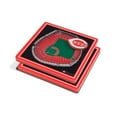 thumbnail image 1 of YouTheFan MLB 3D Stadium View Coasters, Assorted Teams, 1 of 3
