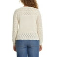 thumbnail image 3 of Nine West Women's Pointelle Sweater, 3 of 7