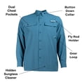 thumbnail image 3 of Habit Men's Long Sleeve 50+ UPF Fishing Shirt, 3 of 9