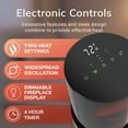 thumbnail image 5 of Lasko 5,118 BTU Ceramic Space Heater with 3D Fireplace Display, 5 of 10