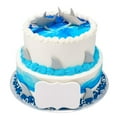 thumbnail image 1 of Shark Two-Tier Cake, 1 of 1