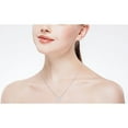 thumbnail image 6 of 0.48 CT. T.W. Round Cut Cluster Diamond Pendant Necklace in 14K Gold, 6 of 6
