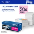 thumbnail image 2 of Brother TN229VM High-Yield Toner, Magenta, 2 of 6