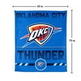 thumbnail image 5 of Logo Brands OKC Thunder 60"x70" Super Plush Blanket, 5 of 5