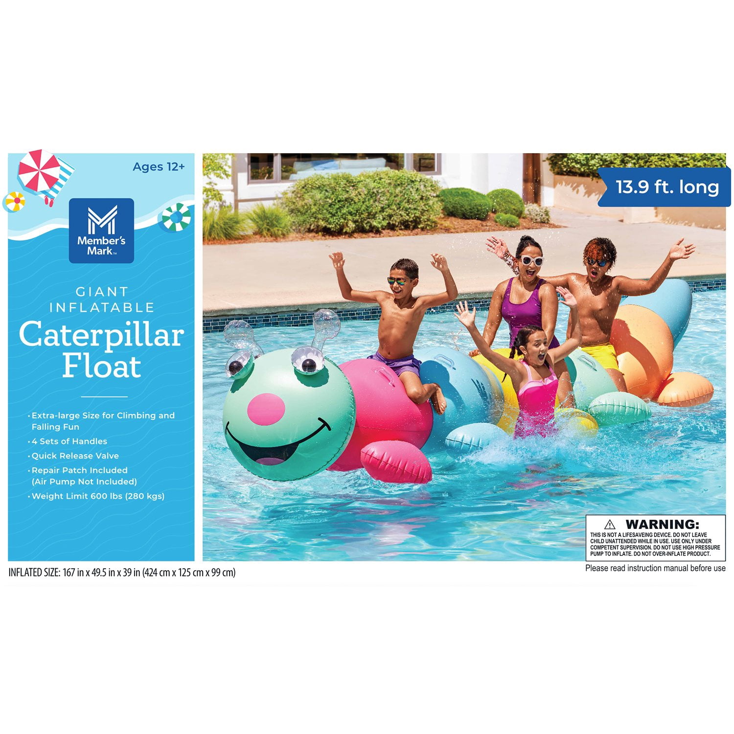 Member's Mark Giant Inflatable Animal Float - Samsclub.com