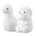 thumbnail image 1 of Globe Electric Dinosaur Duo Multicolor Changing LED Silicone Night Light, 1 of 16