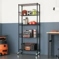 thumbnail image 2 of TRINITY 5-Tier NSF Wire Shelving w/ Baskets, 30" W x 14" D x 75.5" H, 2 of 17
