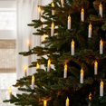 thumbnail interactive-video image 1 of Member's Mark 50ct Flickering LED Candlestick Lights, 40.8' Lighted Length, 1 of 5