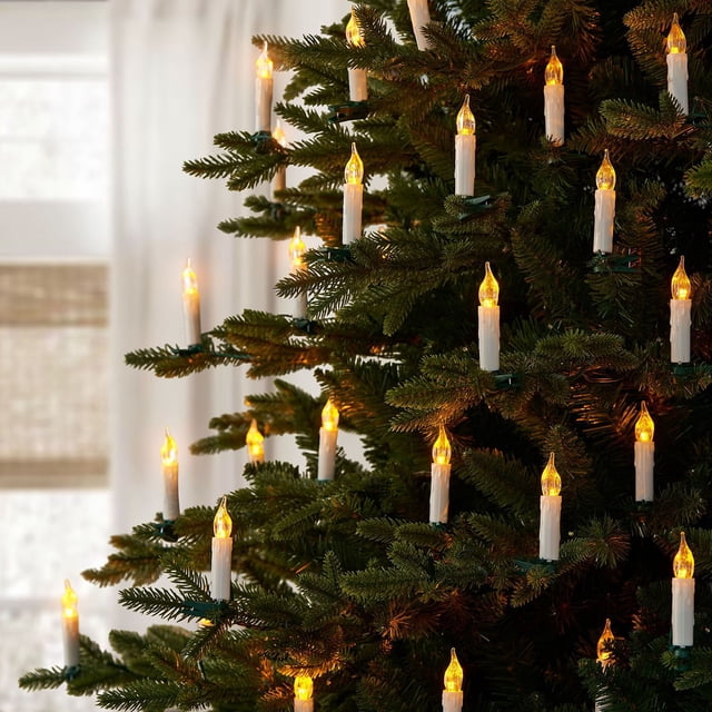 Member's Mark Flickering LED Candlestick Lights, 50ct