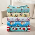 thumbnail image 5 of Adult Licensed Christmas Holiday Silk Touch Throw Blankets, 60" x 70", 5 of 5
