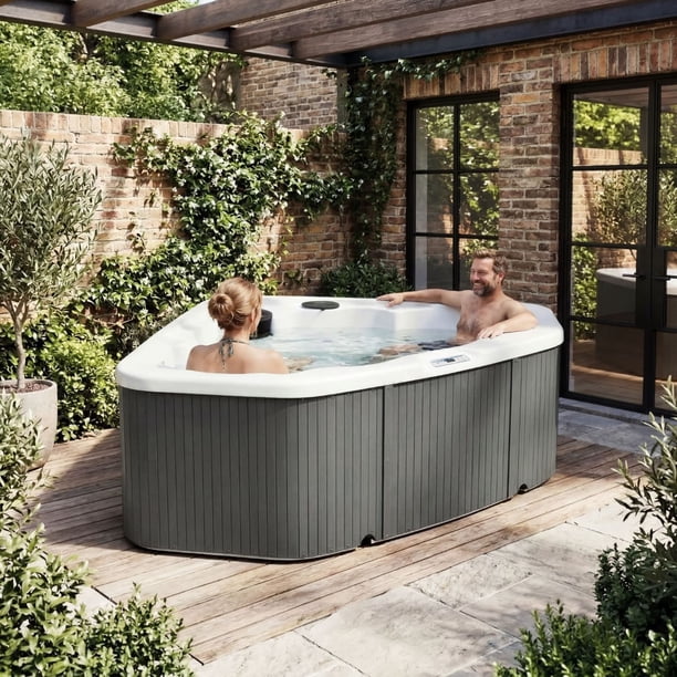 Lifesmart LS300 Plus 2‑Person 17‑Jet Plug and Play Hot Tub