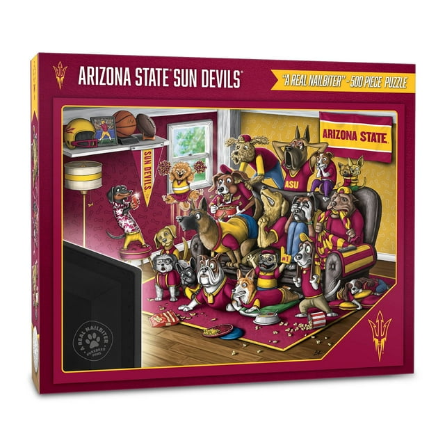 YouTheFan NCAA Purebred Fans 500pc Puzzle, Assorted Teams