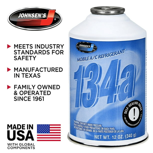 Johnsens R-134a A/C Refrigerant 12 pack, 12oz. Cans - Samsclub.com