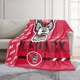 thumbnail image 2 of Logo Brands NC State Wolfpack 60"x70" Super Plush Blanket, 2 of 7