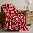 thumbnail image 1 of Hallmark Plush Holiday Throws, 50" x 70", 1 of 5