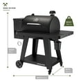 thumbnail image 3 of Nexgrill Oakford 875 PRO Pellet Smoker Grill w/ Cover, 3 of 12