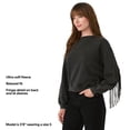 thumbnail image 9 of Edited by Maren Morris Women's Fringe Sweatshirt, 9 of 13