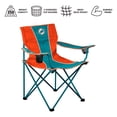 thumbnail image 6 of Logo Brands Miami Dolphins Sideline XL Chair, 6 of 6