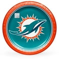 thumbnail image 1 of NFL Round Paper Plates, 10", 85 ct., Choose Your Team, 1 of 8