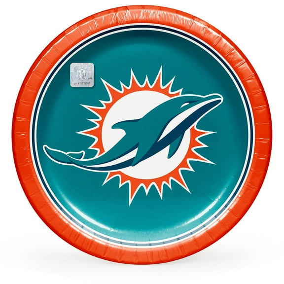 NFL Round Paper Plates, 10", 85 ct., Choose Your Team