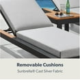 thumbnail image 4 of Member's Mark Vista Chaise Lounge Set with Sunbrella Fabric, 3pc, 4 of 9