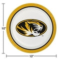 thumbnail image 2 of Collegiate Round Paper Plates, 10", 85 ct., Choose Your Team, 2 of 6