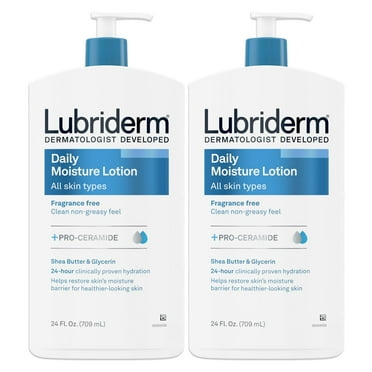 Lubriderm Daily Moisture Body Lotion, 24 fl. oz., 2 pk.