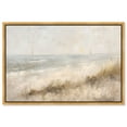 thumbnail image 2 of Early Morning on the Shore Coastal Canvas Print by Oliver Gal Prints, 2 of 4