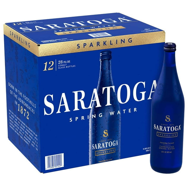 Saratoga Sparkling Spring Water 28 fl. oz., 12 pk.
