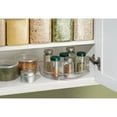 thumbnail image 3 of iDesign 2-Piece Set of 9" Clear Turntable Lazy Susan Organizers, 3 of 9