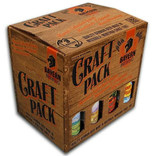Bayern Brewing Craft Pack Ale and Lager Beer Variety Pack, 12 fl. oz. bottle, 12 pk.