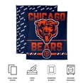 thumbnail image 6 of Logo Brands Chicago Bears 60"x70" Super Plush Blanket, 6 of 7