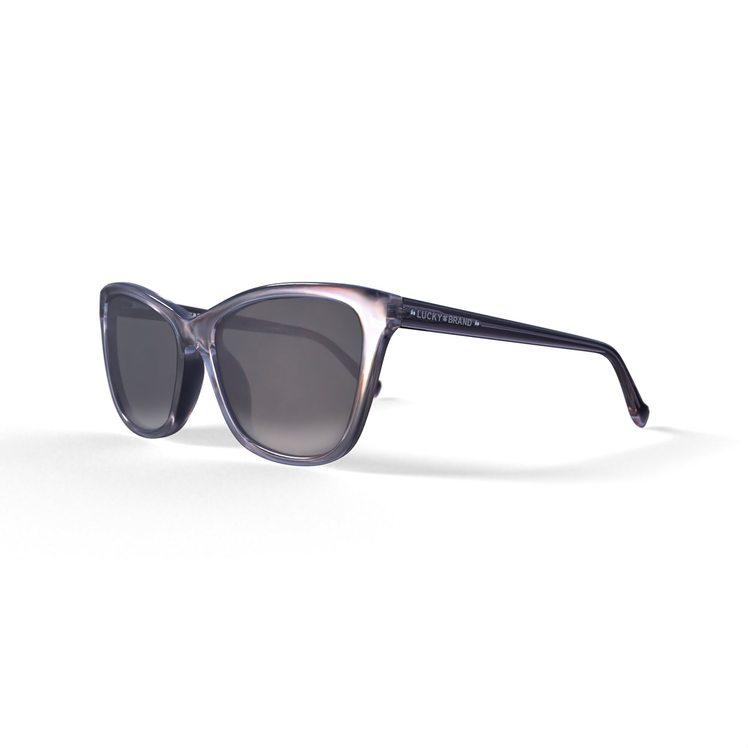 Lucky ? Brand PACIFIC WHITE Cat Eye Sunglasses Lucky Brand Cat Eye Plastic Frame Sunglasses for Women for  main image 3