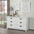 thumbnail image 1 of Evolur Waverly 6-Drawer Double Dresser, Choose Color, 1 of 4
