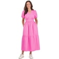 thumbnail image 3 of French Connection Ladies Puff Sleeve Maxi Dress, 3 of 9