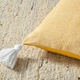 thumbnail image 4 of Town & Country Terra Alara Ribbed Texture Decorative Pillow, Choose Size, 4 of 10