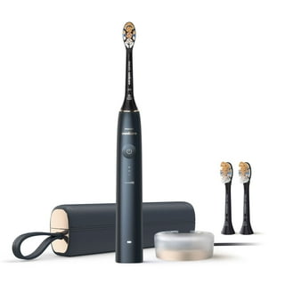 Philips Sonicare Prestige 9900 Power Toothbrush, Midnight Blue, with Replacement Brush Heads