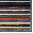 thumbnail image 4 of Everwash Treasure Striped Washable Area Rug, Assorted Colors & Sizes, 4 of 11