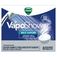 thumbnail image 1 of Vicks VapoShower Aromatherapy Max Vapors Tablets, 8 ct., 1 of 7
