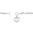 thumbnail image 6 of Puffy Heart Toggle Pendant Necklace in Sterling Silver, 6 of 9