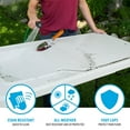 thumbnail image 8 of Lifetime 4-Foot Light Fold-In-Half Fillet Commercial Table, Almond, 8 of 14