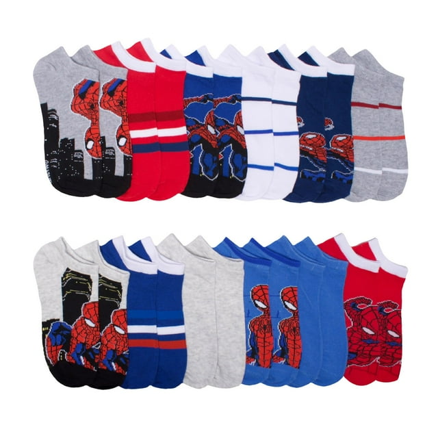 Character Boys 12-Pack No-Show Sock
