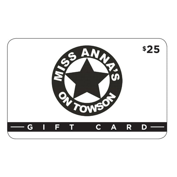 Miss Anna's $50 Gift Card Multi-Pack, 2 x $25