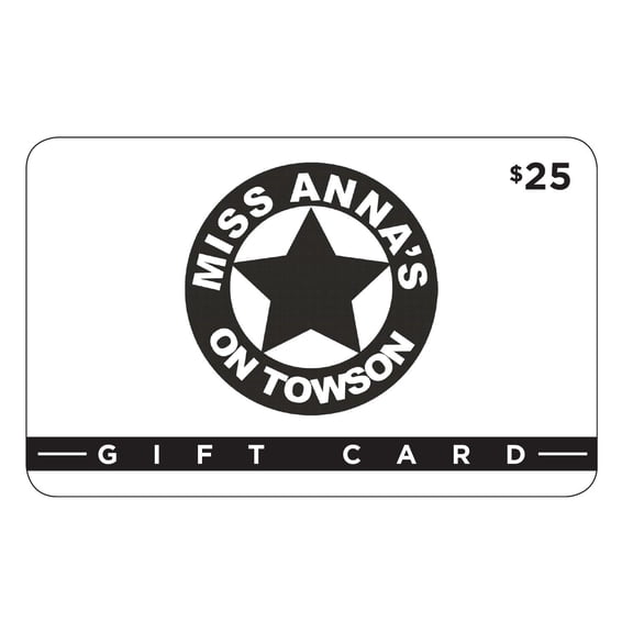 Miss Anna's $50 Gift Card Multi-Pack, 2 x $25