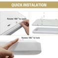 thumbnail image 7 of Cedar Hill 4' LED Flush Mount Puff Light, Choose Your Pack Size, 7 of 8