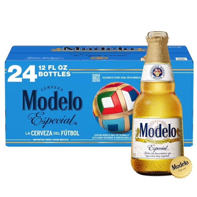 Modelo Especial Mexican Lager Beer, 12 fl. oz. bottle, 24 pk.