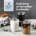 thumbnail image 2 of Hamilton Beach Convenient Craft Rapid Cold Brew & Hot Coffee Maker, 2 of 8